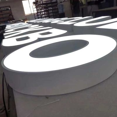 HIGHSPAN Giant Light Up Logo Sign Wejście 220 V Niestandardowe litery kanałów
