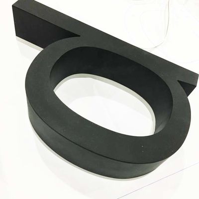 Matowy metalowy podświetlany znak listowy 50000 godzin życia