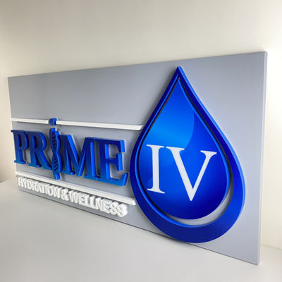 Podświetlane litery ze stali nierdzewnej 20 mm SMD 5050 Podświetlane tablice z podświetleniem LED