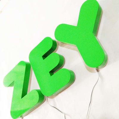 Zewnętrzne podświetlane logo 3D z podświetleniem LED dla firm