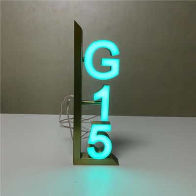 OEM ODM Numer pokoju hotelowego Znaki Led tabliczka z numerem drzwi domu 12V