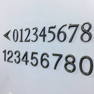 Nazwa pokoju biurowego Nowoczesne znaki numeru domu Niepodświetlane