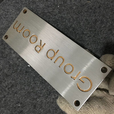 Nazwa pokoju biurowego Nowoczesne znaki numeru domu Niepodświetlane