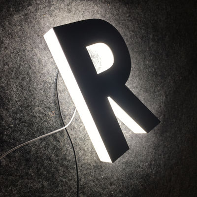 OEM ODM Plastikowy alfabet Akrylowy podświetlany znak Reklama sklepowa