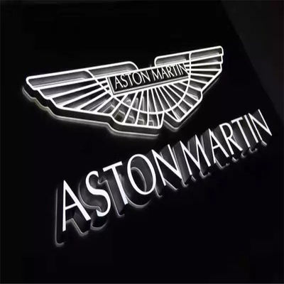 3d 12v LED Akrylowe litery Niestandardowe logo samochodu