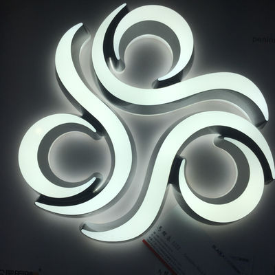 Shopfront Led akrylowy znak firmowy Logo o wysokiej jasności Light Up Sign Board