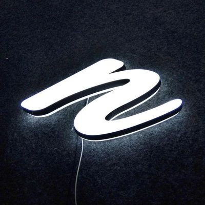 HIGHSPAN Custom Led Glow Outdoor Light Up Sign Wodoodporny IP65