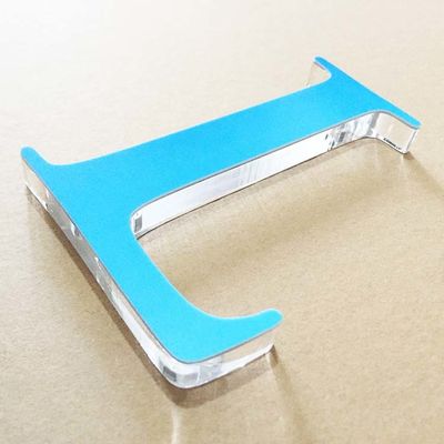 Indoor Office Logo 3D Letter Sign 2mm Akrylowy alfabet z nadrukiem UV