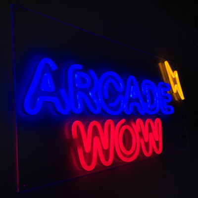 PVC Akrylowy elastyczny neonowy sklep z oznakowaniem Dekoracja na zewnątrz