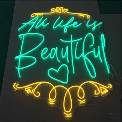 Dekoracja Kryty Led Light Up Neon Letters IP65 Wodoodporny