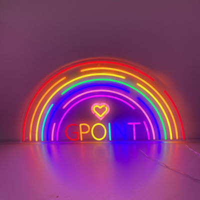 10cm do 100cm Litery 3D Rainbow LED Neon P33 Duże neonowe znaki barowe