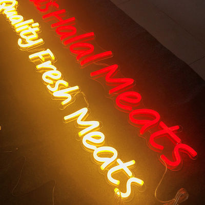 Niestandardowa restauracja Led Neon Sign 22 kolory do domu CE ROHS