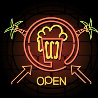 3d Led Letters Neonowe kinkiety 60cm Neonowe znaki piwa do sklepów