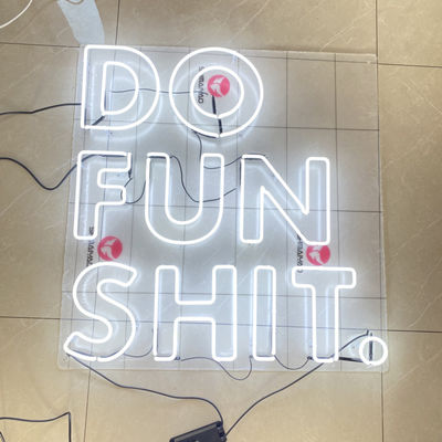 Szklane rurki Led elastyczny neonowy pasek neonowy znak świetlny CE