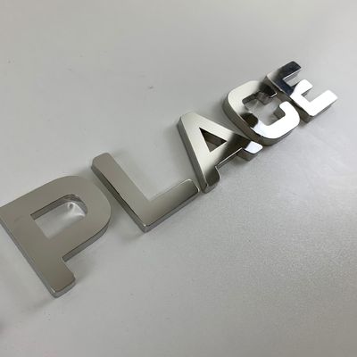 Niestandardowe logo HIGHSPAN Metalowy znak literowy SS304 do biura