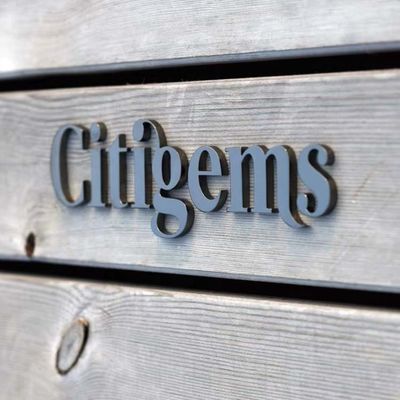 Cięte aluminiowe logo Metalowy znak literowy Litera kanału ze stali nierdzewnej CE ROHS