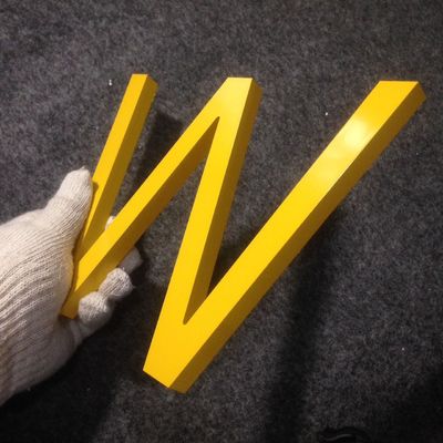 15mm 3d kryształowy akrylowy znak listowy nadrukowane logo UV nietoksyczne