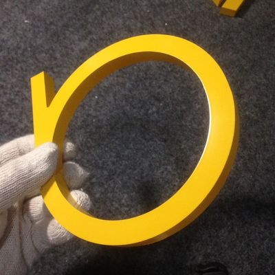 15mm 3d kryształowy akrylowy znak listowy nadrukowane logo UV nietoksyczne