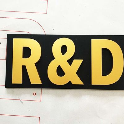 Logo firmy Wyczyść plastikowe litery do znaków Dekoracja wnętrz