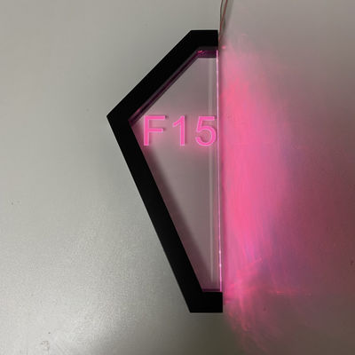 Apartament Spersonalizowany numer drzwi 3D RGB RGBW Light Up House Sign