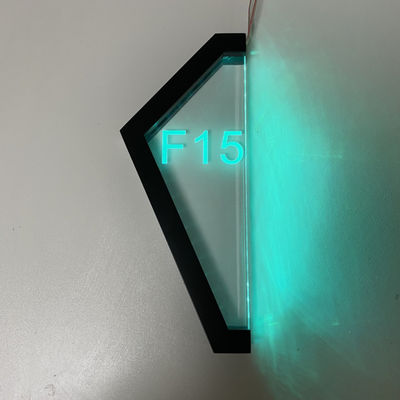 Apartament Spersonalizowany numer drzwi 3D RGB RGBW Light Up House Sign