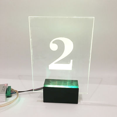 Drzwi przednie Duża tablica z numerem domu LED RGB 50000 godzin