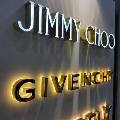 Metalowe logo i napis Storefront Sign 12VDC Laser Cut