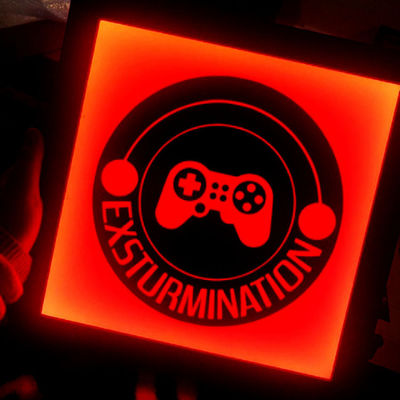 Aluminiowa akrylowa kawiarnia Nazwa szyld Design do montażu ściennego