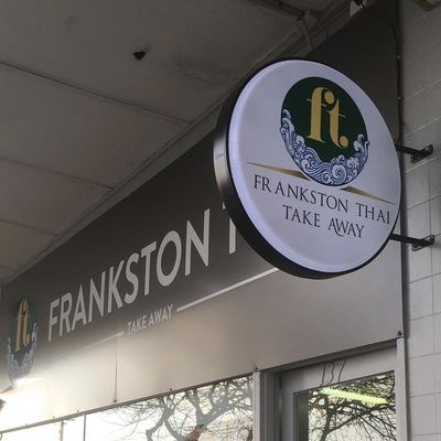 Aluminiowa akrylowa kawiarnia Nazwa szyld Design do montażu ściennego