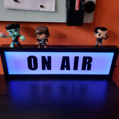 Led Front Open Light Box Signage Kolory PMS Podświetlane logo akrylowe 3D