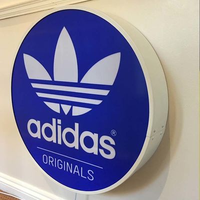 ROHS UL Retail Shop Light Box Signage Reklama wewnętrzna 3D