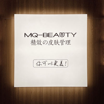 Kwadratowy akrylowy znak świetlny CE ROHS