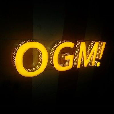 Zewnętrzny znak IP65 Storefront Przednie podświetlane litery kanałów