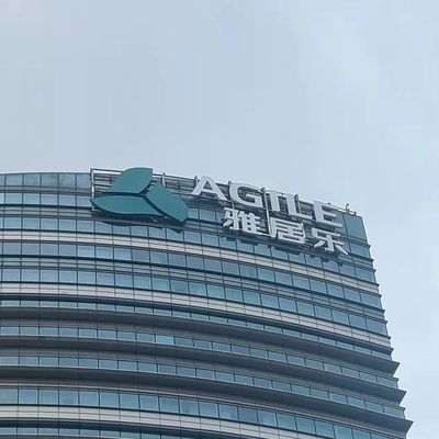 Led Light Nazwa firmy Logo Budynek Znak 3d litery kanałów