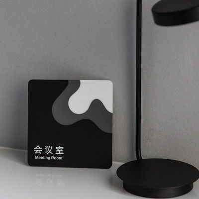 HIGHSPAN Laserowo wycinane znaki budowlane Sala konferencyjna Akrylowe znaki drogowe