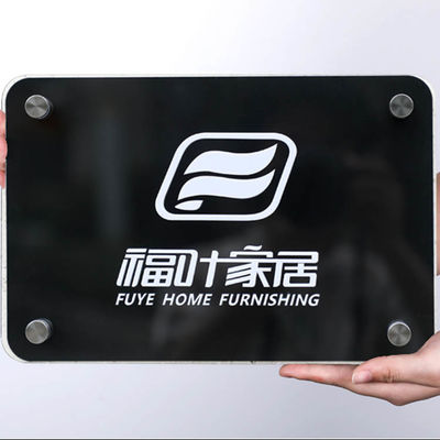 HIGHSPAN Laserowo wycinane znaki budowlane Sala konferencyjna Akrylowe znaki drogowe