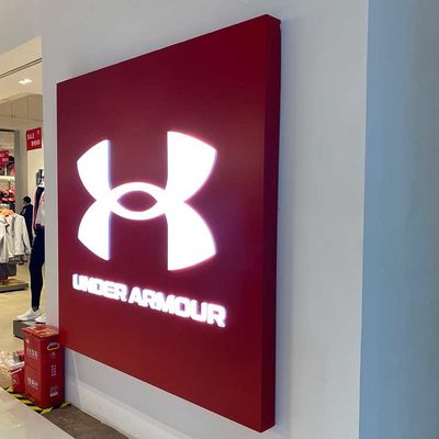 Znak budynku hotelu ze stali nierdzewnej Akrylowe podświetlane litery kanałowe