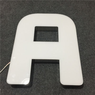 Biznes Light Up 3D Letter Sign Szyld sklepu detalicznego DC12V
