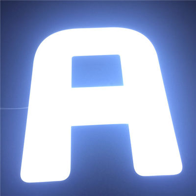 Biznes Light Up 3D Letter Sign Szyld sklepu detalicznego DC12V