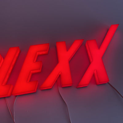 Niestandardowe napisy 3d list znak fajne graffiti alfabet Dc12v 5cm