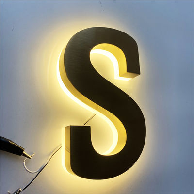 Tablica szyldów restauracji HIGHSPAN Podświetlana tablica ze stali nierdzewnej CE ROHS