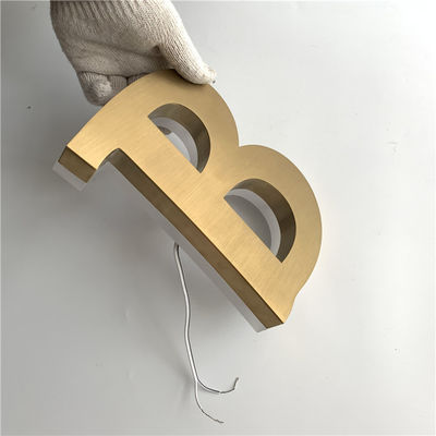 Tablica szyldów restauracji HIGHSPAN Podświetlana tablica ze stali nierdzewnej CE ROHS