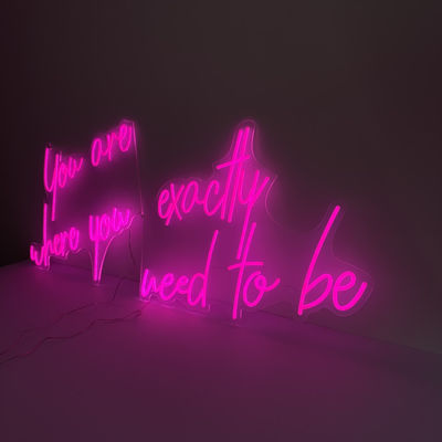 HIGHSPAN Spersonalizowane 3d Neonowe litery kanałowe z płytą akrylową