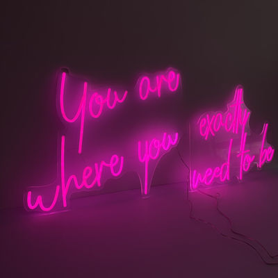 HIGHSPAN Spersonalizowane 3d Neonowe litery kanałowe z płytą akrylową