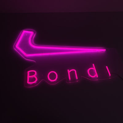 Outdoor Pink Shop Grill Neon Sign Personalizuj Reklama biznesowa
