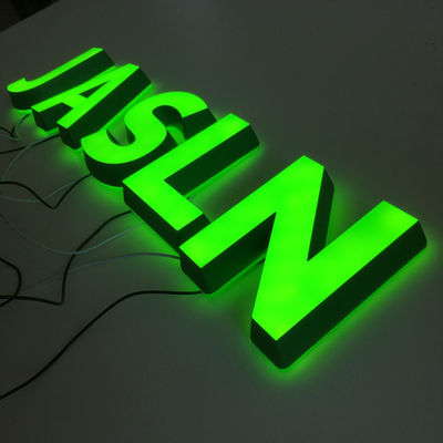 Duże litery alfabetu LED Akrylowe litery Logo Super Bright Outdoor Waterproof