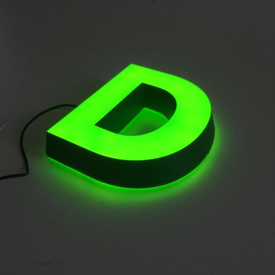 Duże litery alfabetu LED Akrylowe litery Logo Super Bright Outdoor Waterproof