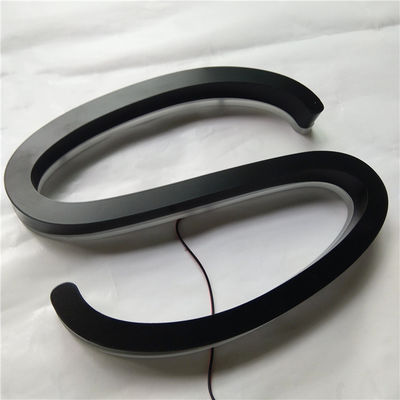 Business Enseigne Lumineuse 3D znak listowy Edge Lit