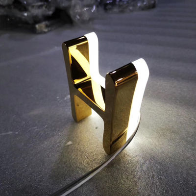 Sfabrykowane logo sklepu detalicznego 3D znak listowy o głębokości 3 cm-15 cm