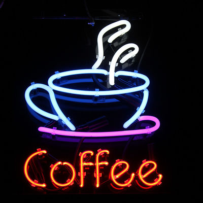 Restauracja Coffee Neon Letter Sign 30-240cm Spersonalizowane